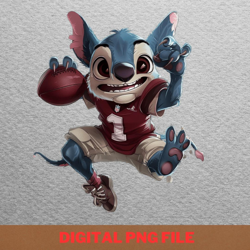 Stitch Vs Miami Marlins Marlins Maneuver PNG, Stitch PNG, Miami Marlins Digital Png Files.jpg