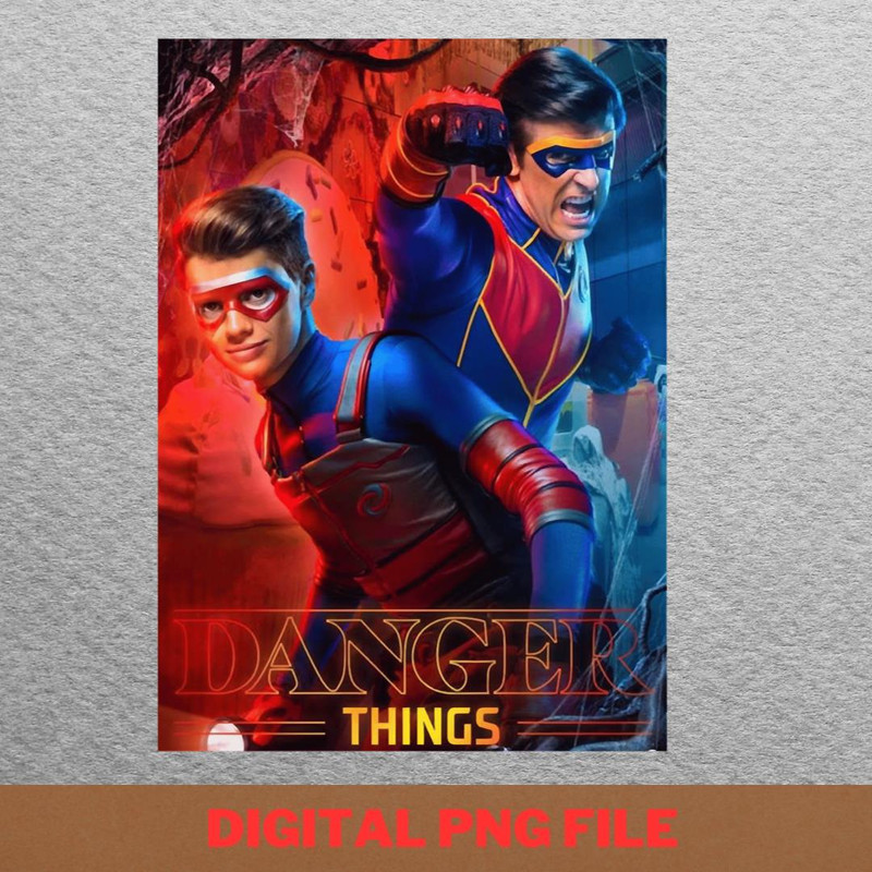 Henry Hart Listens PNG, Henry Hart PNG, Kid Danger Digital Png Files.jpg