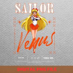 usagi lunar elegance sailor venus make up png, usagi png, sailor senshi digital
