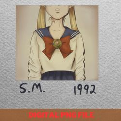 usagi moon power 1992 png, usagi png, sailor senshi digital