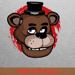 five nights at freddy balloon floats png, best seller png, golden freddy digital png files