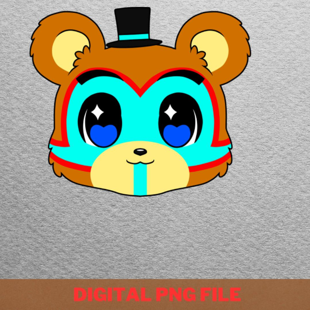Five Nights At Freddy Keychains Jingle PNG, Best Seller PNG, Golden Freddy Digital Png Files.jpg