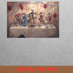five nights at freddy pillows cushion png, best seller png, golden freddy digital png files