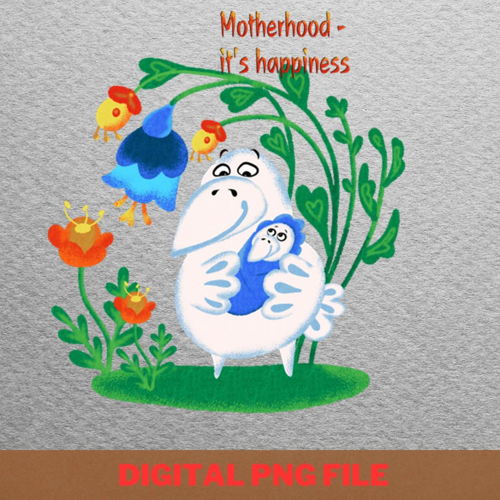 New Mother Teething Babies PNG, Mothers Day PNG, Motherhood Digital Png Files.jpg