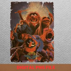 dr teeth astonishing png, muppets show png, electric mayhem digital png files