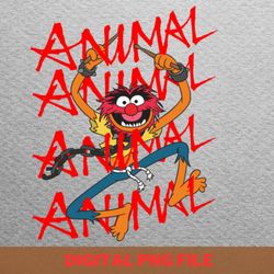 dr teeth electrifying png, muppets show png, electric mayhem digital png files