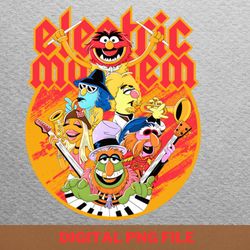 dr teeth robust png, muppets show png, electric mayhem digital png files