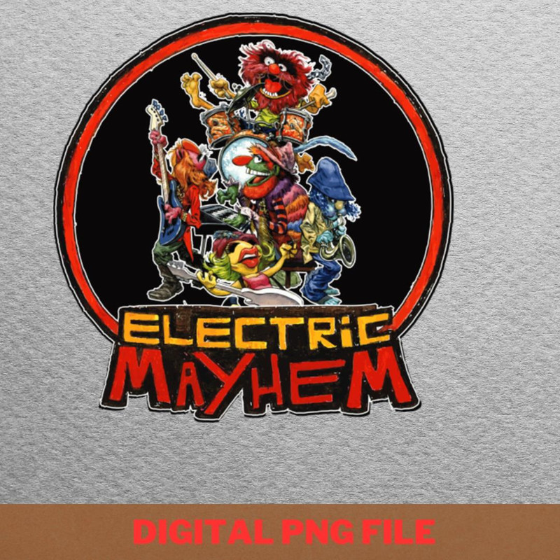 Dr Teeth Showman PNG, Muppets Show PNG, Electric Mayhem Digital Png Files.jpg