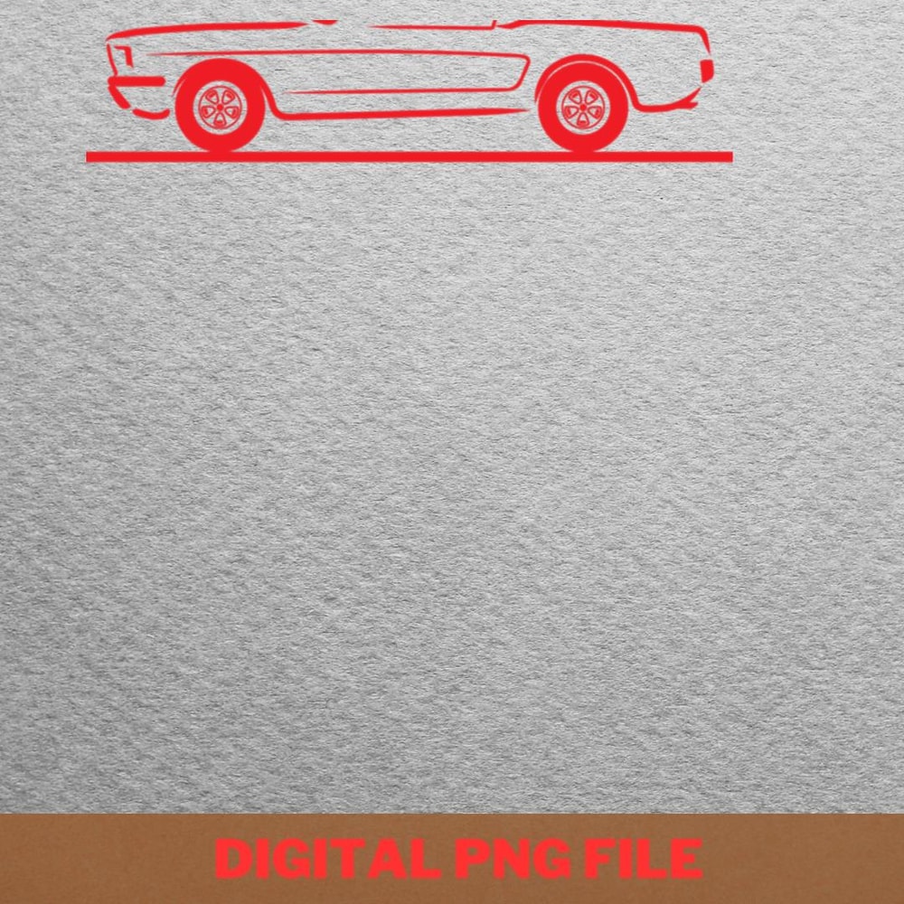 Ford Mustang Iconic Design PNG, Ford Mustang PNG, American Car Digital Png Files.jpg