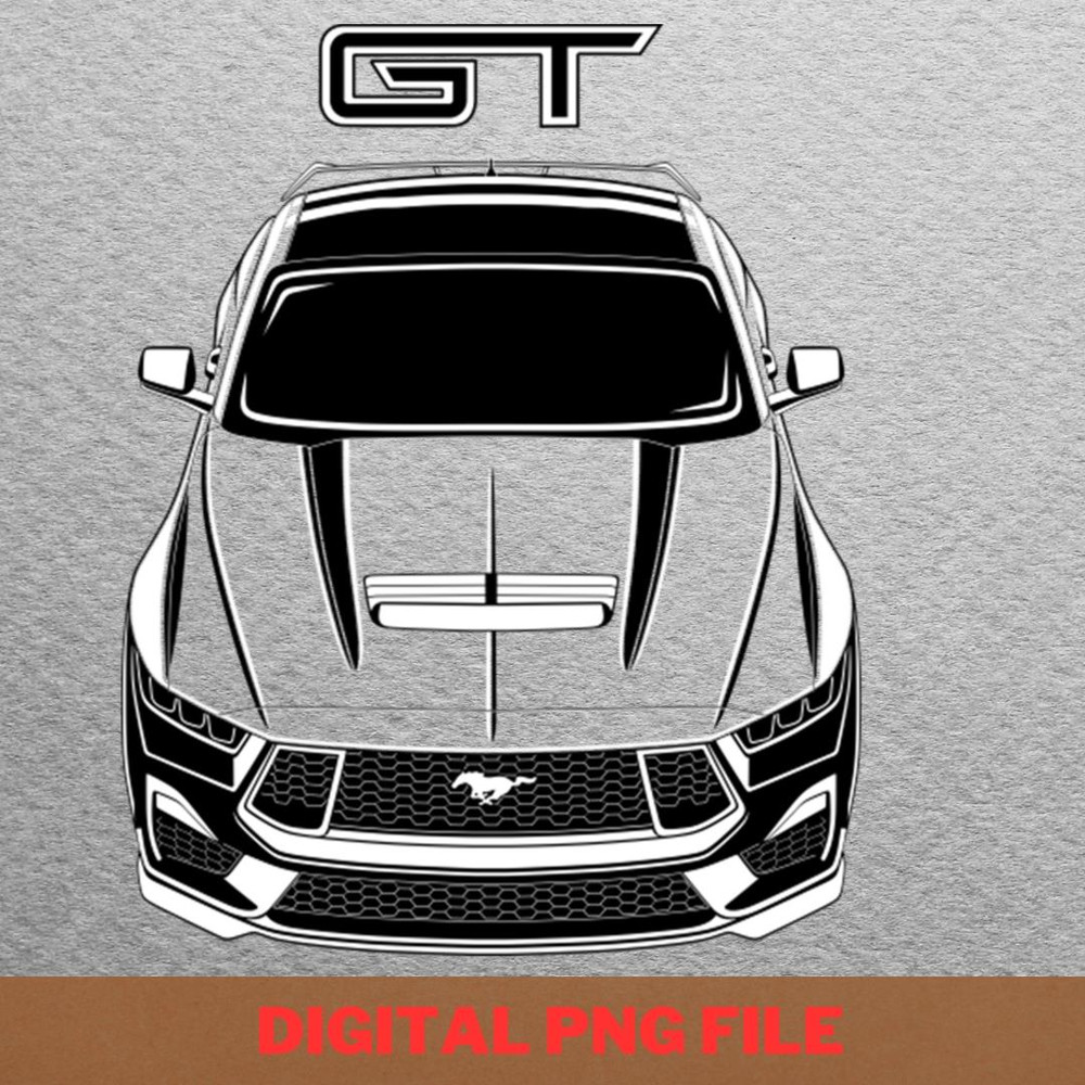 Ford Mustang Passionate Community PNG, Ford Mustang PNG, American Car Digital Png Files.jpg