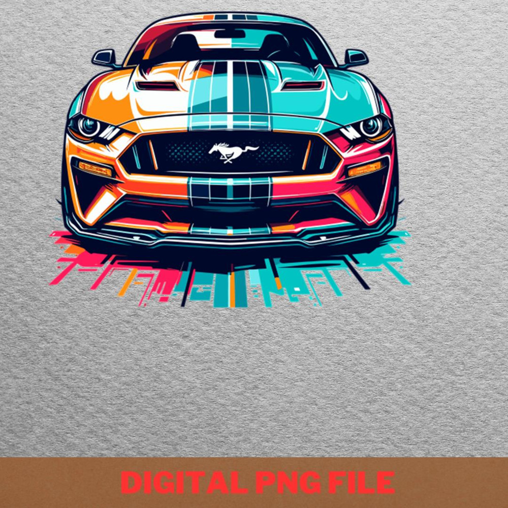 Ford Mustang Racing Circuits PNG, Ford Mustang PNG, American Car Digital Png Files.jpg