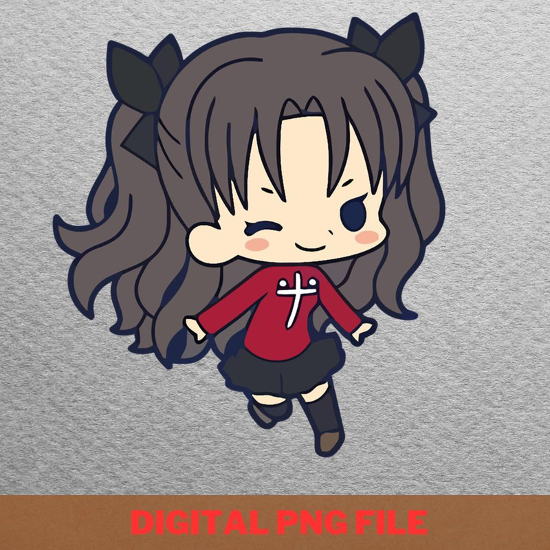 Rin Tohsaka Anime PNG, Rin Tohsaka PNG, Fate Stay Night Digital Png Files.jpg