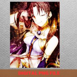 rin tohsaka attire png, rin tohsaka png, fate stay night digital png files