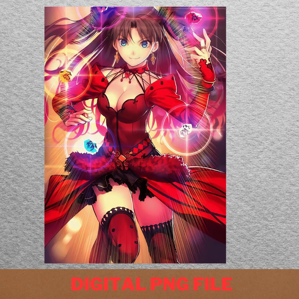 Rin Tohsaka Bold PNG, Rin Tohsaka PNG, Fate Stay Night Digital Png Files.jpg