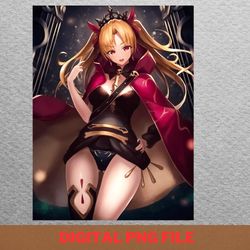 rin tohsaka combat png, rin tohsaka png, fate stay night digital png files