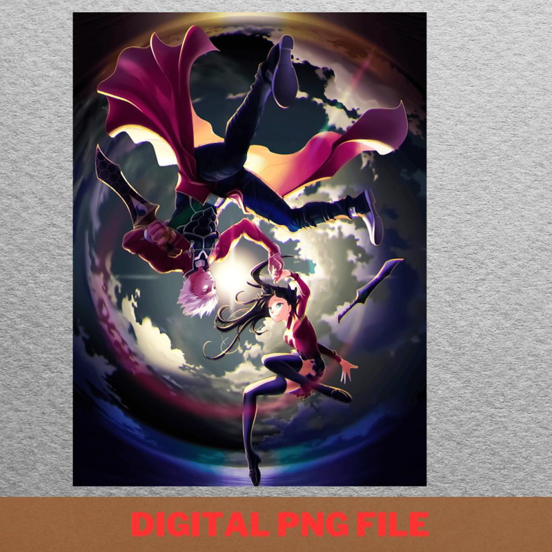 Rin Tohsaka Guardian PNG, Rin Tohsaka PNG, Fate Stay Night Digital Png Files.jpg