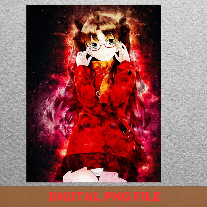 Rin Tohsaka Master PNG, Rin Tohsaka PNG, Fate Stay Night Digital Png Files.jpg