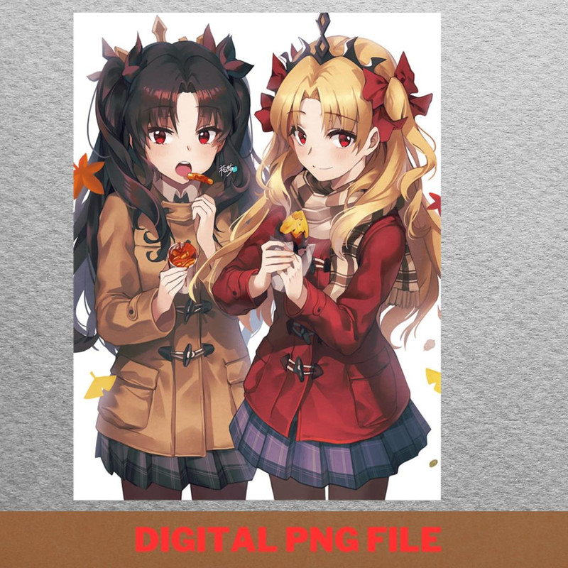 Rin Tohsaka Mystic PNG, Rin Tohsaka PNG, Fate Stay Night Digital Png Files.jpg