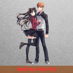 rin tohsaka passion png, rin tohsaka png, fate stay night digital png files