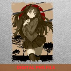 rin tohsaka tactical png, rin tohsaka png, fate stay night digital png files