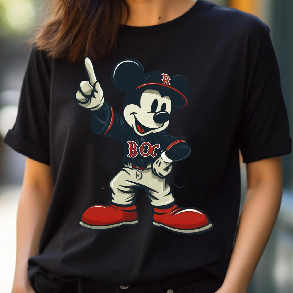 Mickey Mouse Vs Boston Red Sox Goofy Pitch Goof PNG, Micky Mouse PNG, Boston Red Sox Digital Png Files.jpg