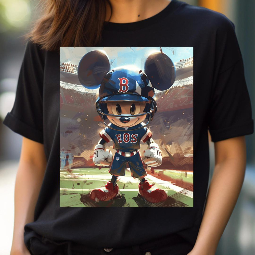 Mickey Mouse Vs Boston Red Sox Boston Batting Bash PNG, Micky Mouse PNG, Boston Red Sox Digital Png Files.jpg