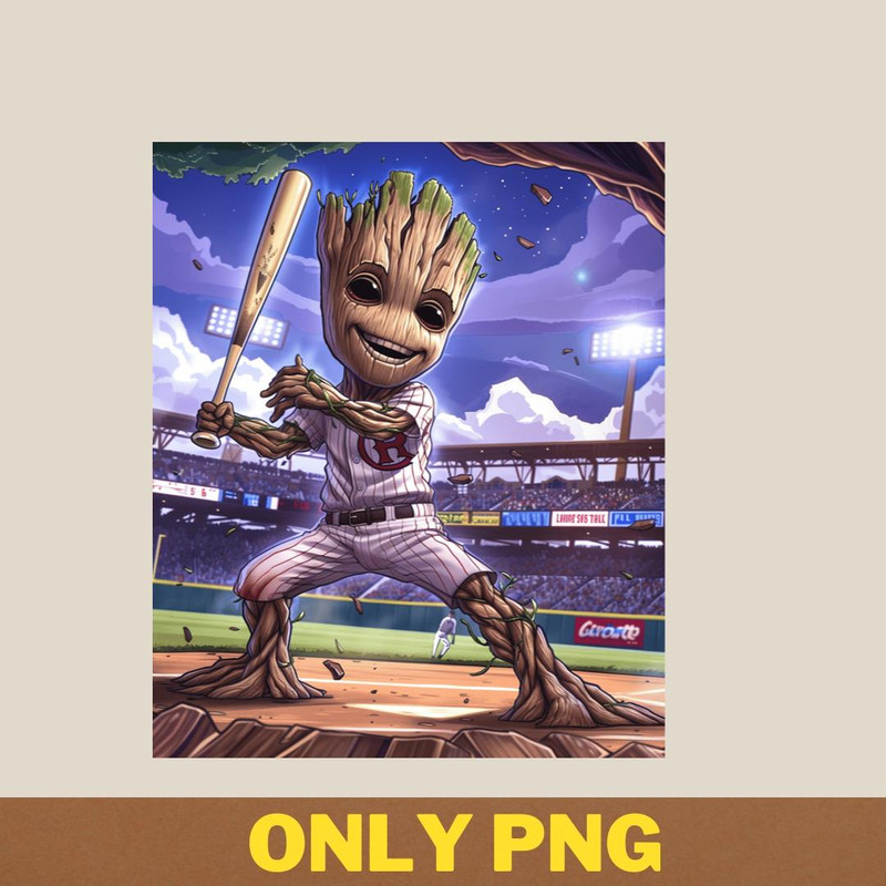 Groot Vs Colorado Rockies Sappy Slider Specialist PNG, Groot PNG, Colorado Rockie Digital Png Files.jpg