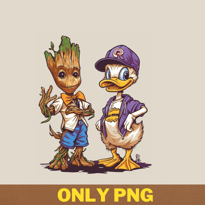 Groot Vs Colorado Rockies Lumbers Line Drive PNG, Groot PNG, Colorado Rockie Digital Png Files.jpg