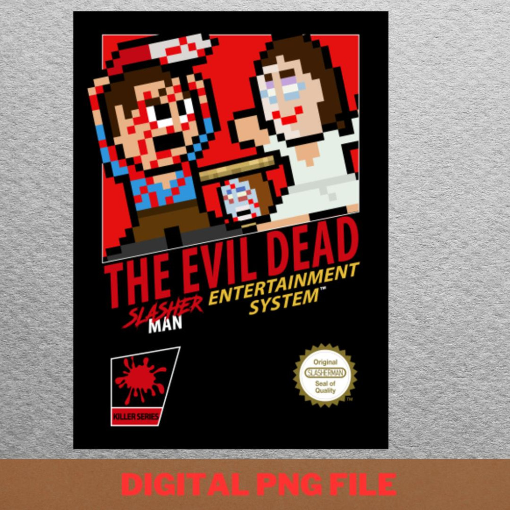 Ash Vs Evil Dead Outstanding PNG, Evil Dead PNG, Halloween Digital Png Files.jpg