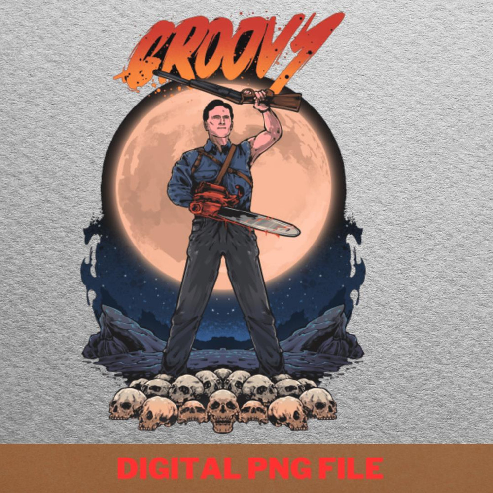 Ash Vs Evil Dead Spirit PNG, Evil Dead PNG, Halloween Digital Png Files.jpg