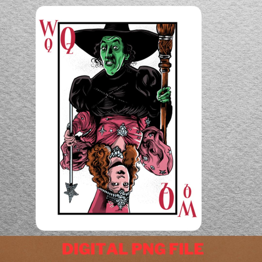 Wizard Of Oz Emerald Gates PNG, Wicked Witch PNG, Judy Garland Digital Png Files.jpg