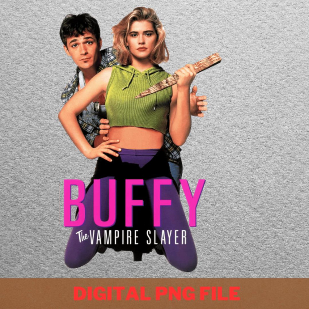 Buffy The Vampire Slayer Final Battles Loom PNG, Buffy Summers PNG, Vampire Digital Png Files.jpg
