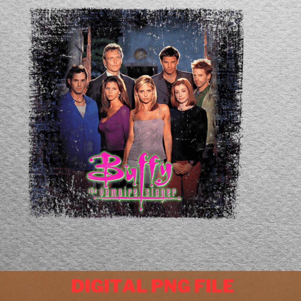 Buffy The Vampire Slayer Hellmouth Deadly Threat PNG, Buffy Summers PNG, Vampire Digital Png Files.jpg