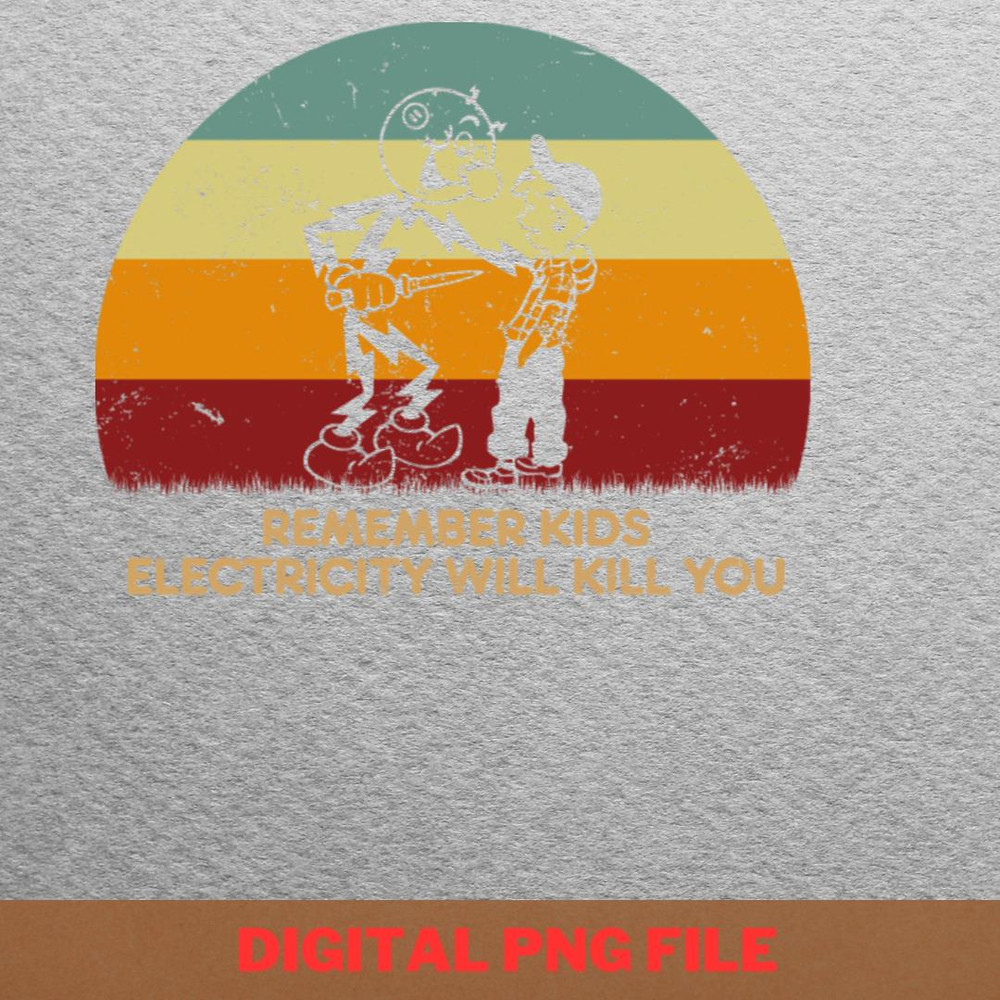 Electricity Will Kill You Directly PNG, Electricity Will Kill You PNG, Kilowatt Digital Png Files.jpg