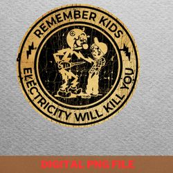 electricity will kill you harshly png, electricity will kill you png, kilowatt digital png files
