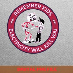 electricity will kill you indiscriminately png, electricity will kill you png, kilowatt digital png files
