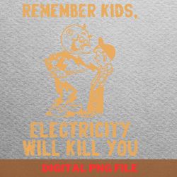 electricity will kill you intricately png, electricity will kill you png, kilowatt digital png files