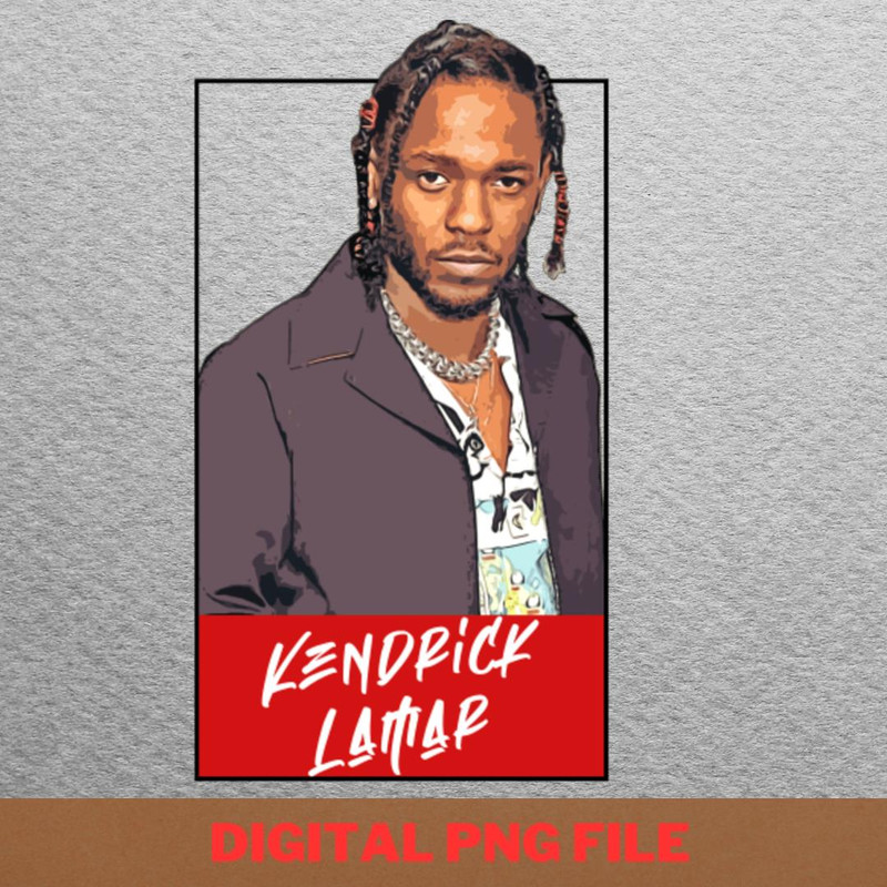 Kendrick Lamar Classic PNG, Kendrick Lamar PNG, Hip Hop Digital Png Files.jpg