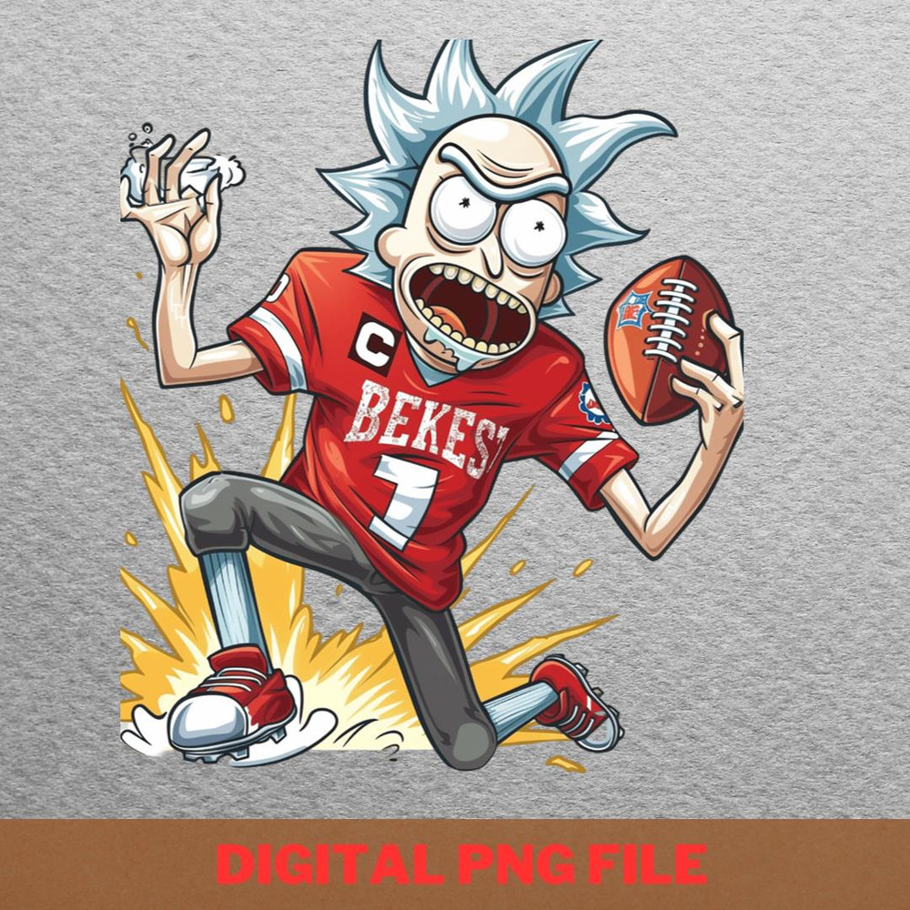Rick And Morty Vs Milwaukee Brewers Fanciful Duel PNG, Rick And Morty PNG, Milwaukee Brewers Digital Png Files.jpg