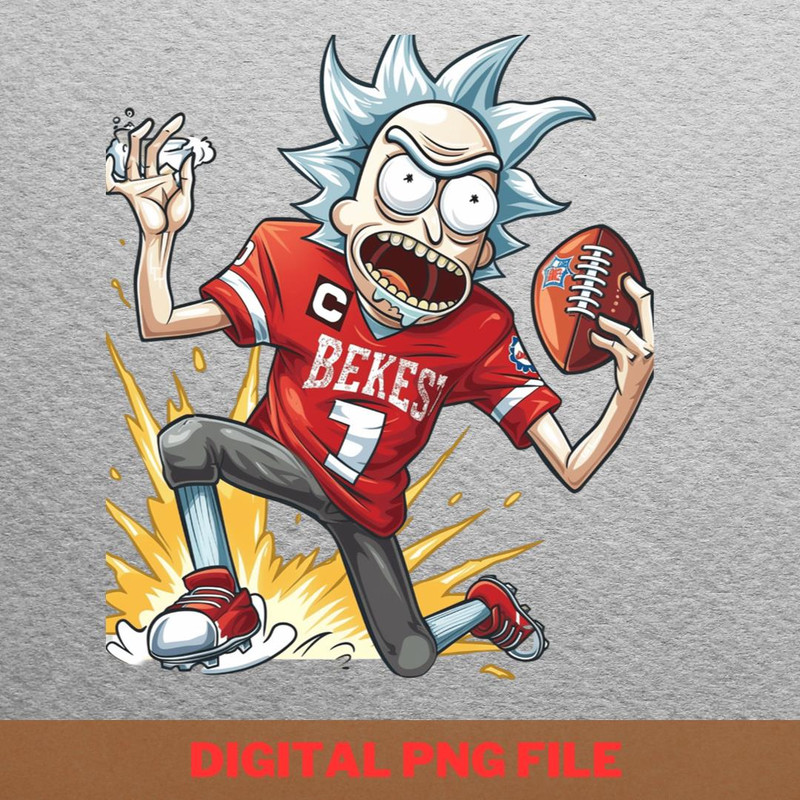 Rick And Morty Vs Milwaukee Brewers Fanciful Duel PNG, Rick And Morty PNG, Milwaukee Brewers Digital Png Files.jpg