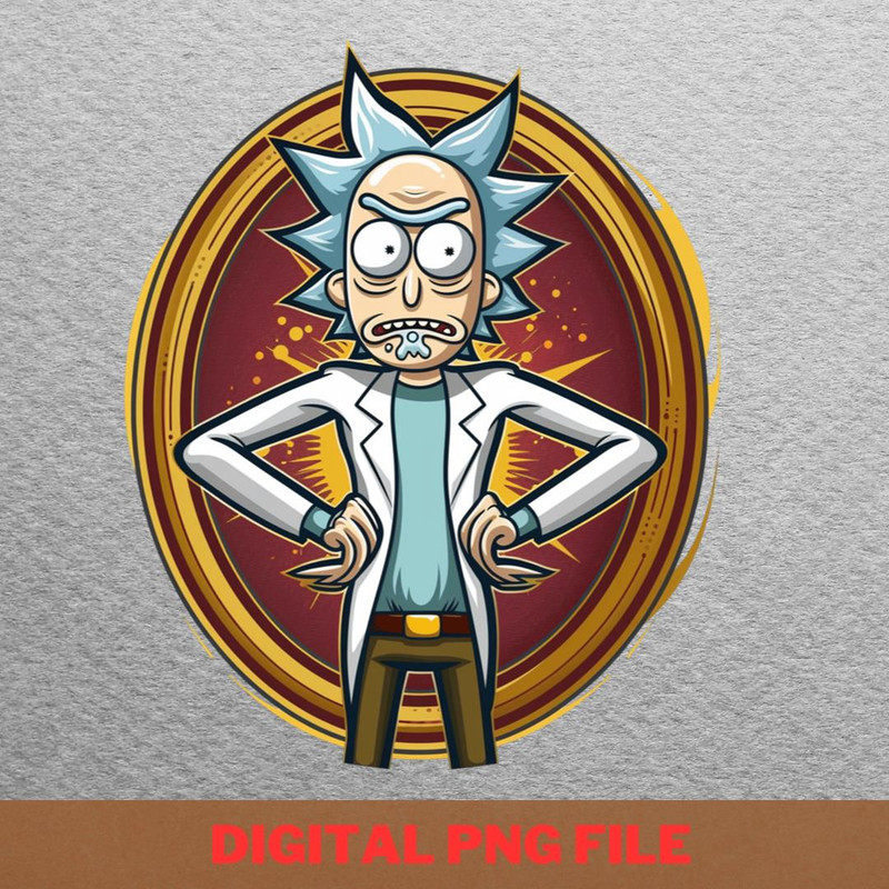 Rick And Morty Vs Milwaukee Brewers Quantum Clash PNG, Rick And Morty PNG, Milwaukee Brewers Digital Png Files.jpg