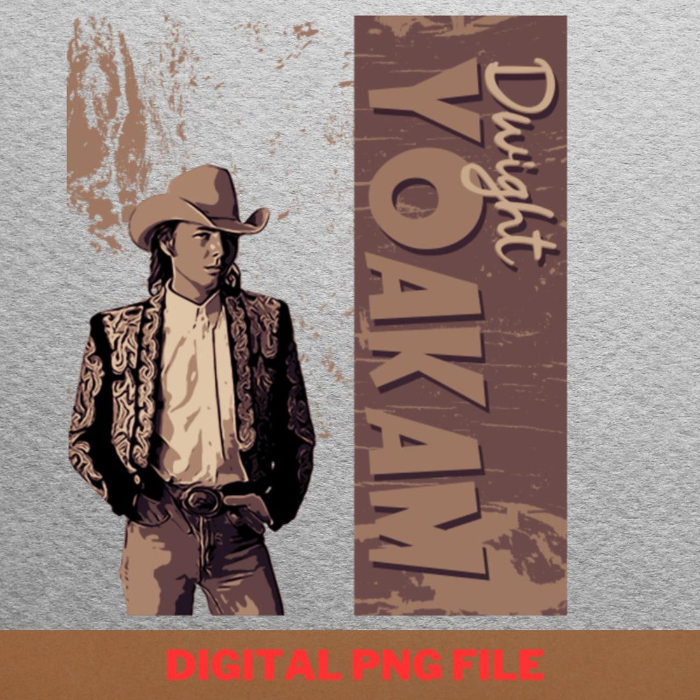 Dwight Yoakam Americana Hero PNG, Dwight Yoakam PNG, Classic Rock Digital Png Files.jpg