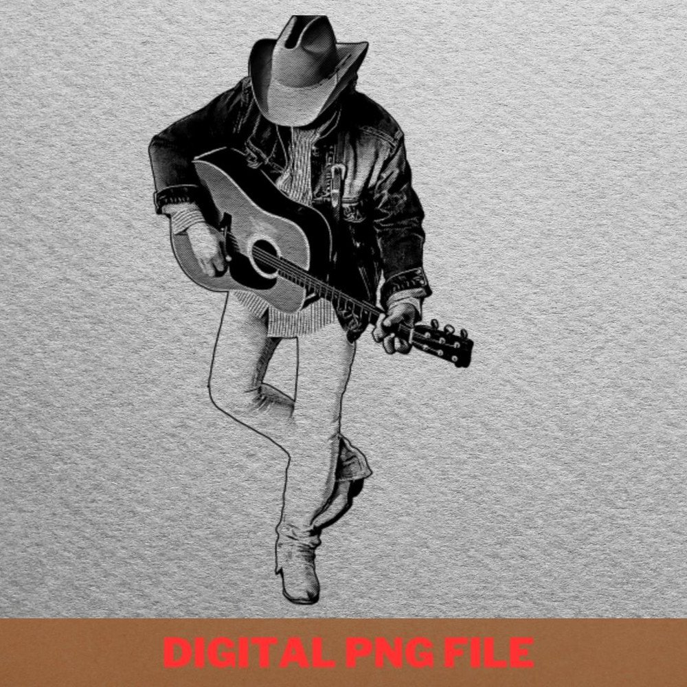 Dwight Yoakam Classic Hits PNG, Dwight Yoakam PNG, Classic Rock Digital Png Files.jpg