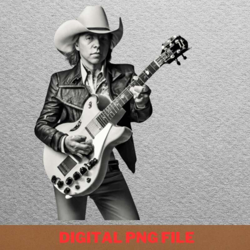 Dwight Yoakam Cool Style PNG, Dwight Yoakam PNG, Classic Rock Digital Png Files.jpg