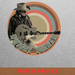 dwight yoakam guitar slingin' png, dwight yoakam png, classic rock digital png files