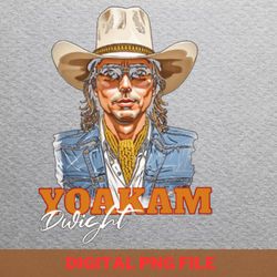 dwight yoakam iconic singer png, dwight yoakam png, classic rock digital png files