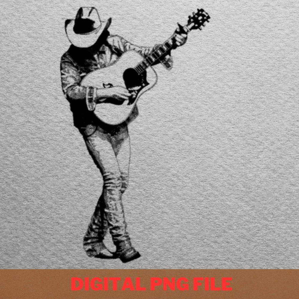 Dwight Yoakam Live Music PNG, Dwight Yoakam PNG, Classic Rock Digital Png Files.jpg