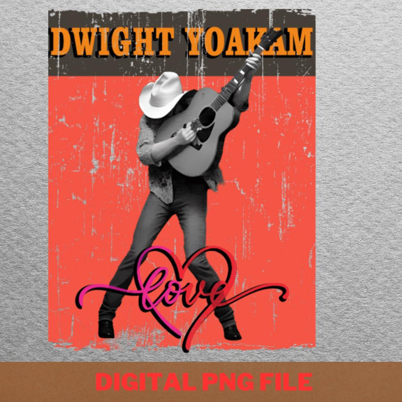 Dwight Yoakam Moonlit Night PNG, Dwight Yoakam PNG, Classic Rock Digital Png Files.jpg