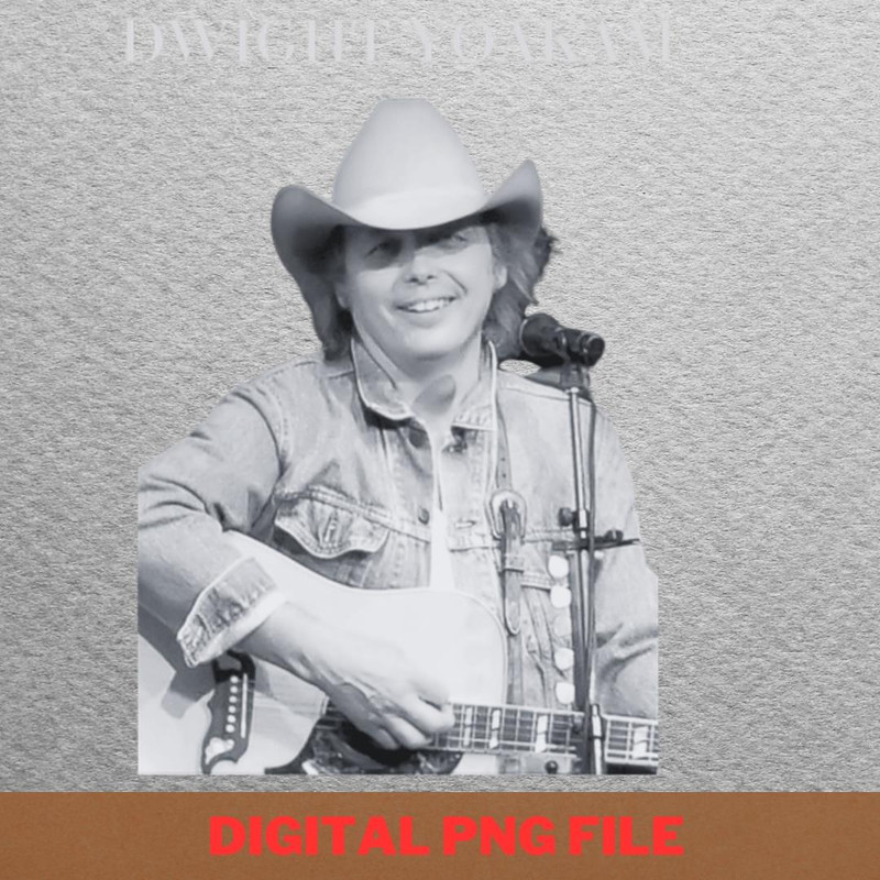 Dwight Yoakam Music Journey PNG, Dwight Yoakam PNG, Classic Rock Digital Png Files.jpg