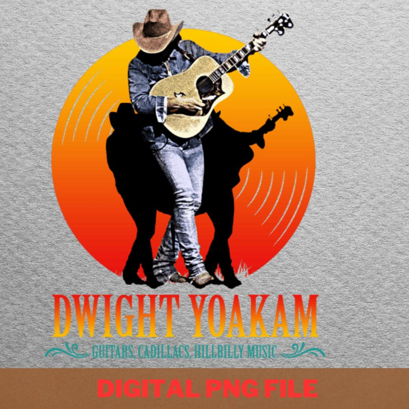 Dwight Yoakam Music Night PNG, Dwight Yoakam PNG, Classic Rock Digital Png Files.jpg